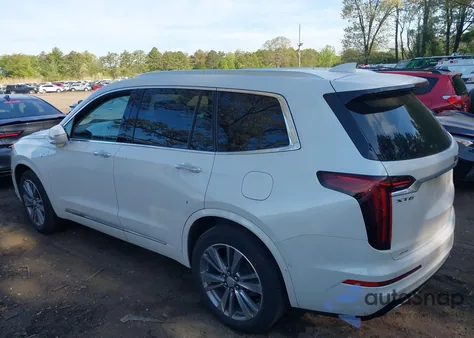 2022 Cadillac Xt6 Awd Premium Luxury из США, поврежденный, VIN 1GYKPDRS3NZ124924